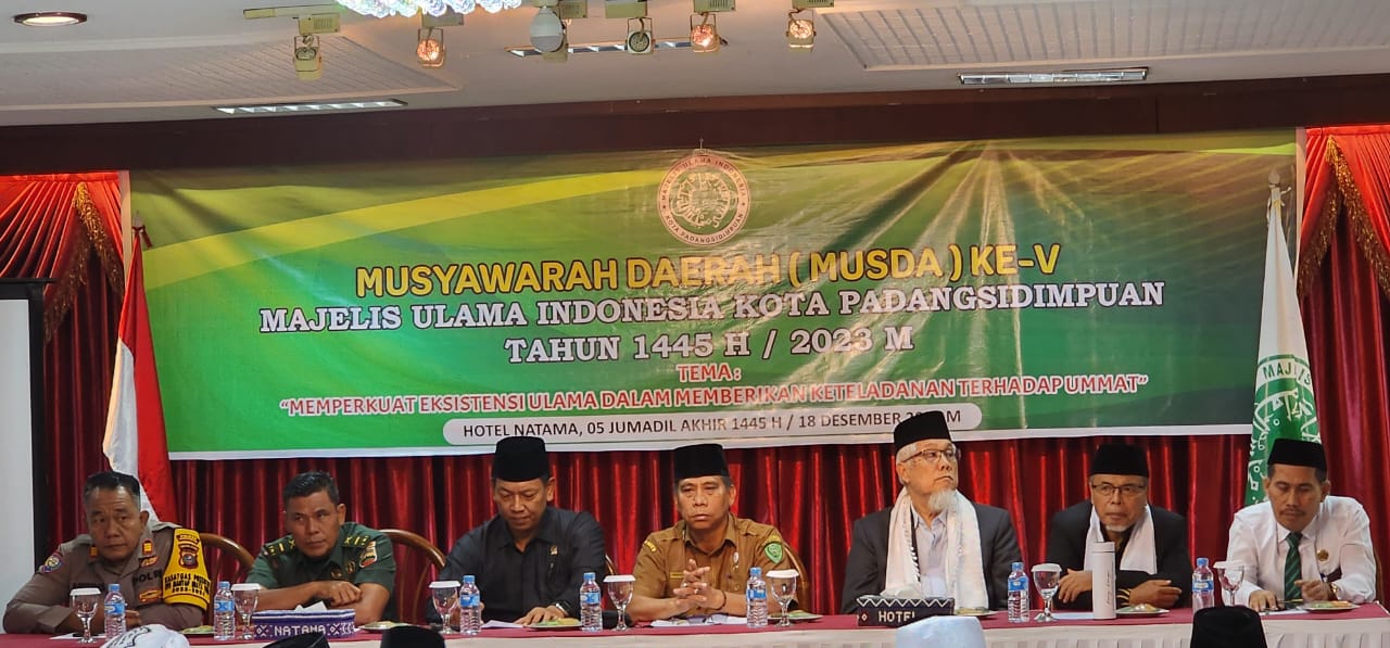 Musda V MUI Kota Padangsidimpuan: Mengukir Masa Depan Umat dengan Kepemimpinan Baru dan Memperkuat Eksistensi Ulama