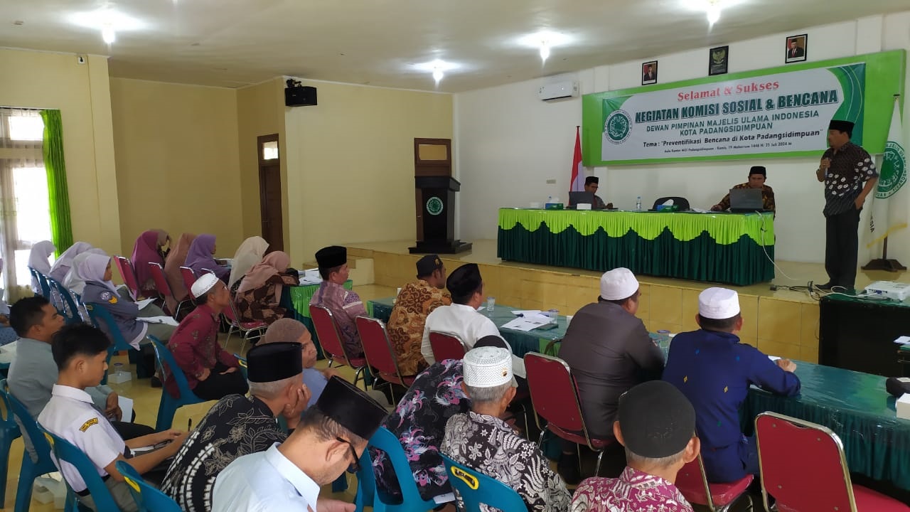 Kegiatan Seminar Komisi Sosial dan Bencana