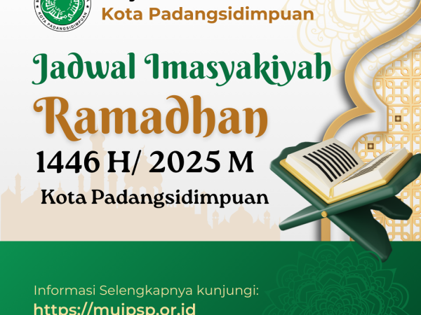 Imsakiyah Ramadhan 1446 H/ 2025 M