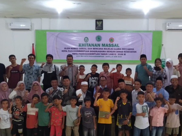 MUI Kota Padangsidimpuan Wujudkan Kepedulian Sosial melalui Khitanan Massal Gratis